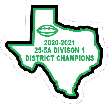 Cedar Park Football Patch-2020-2021 | 25-5A DIVISION 1 | DISTRICT CHAMPIONS