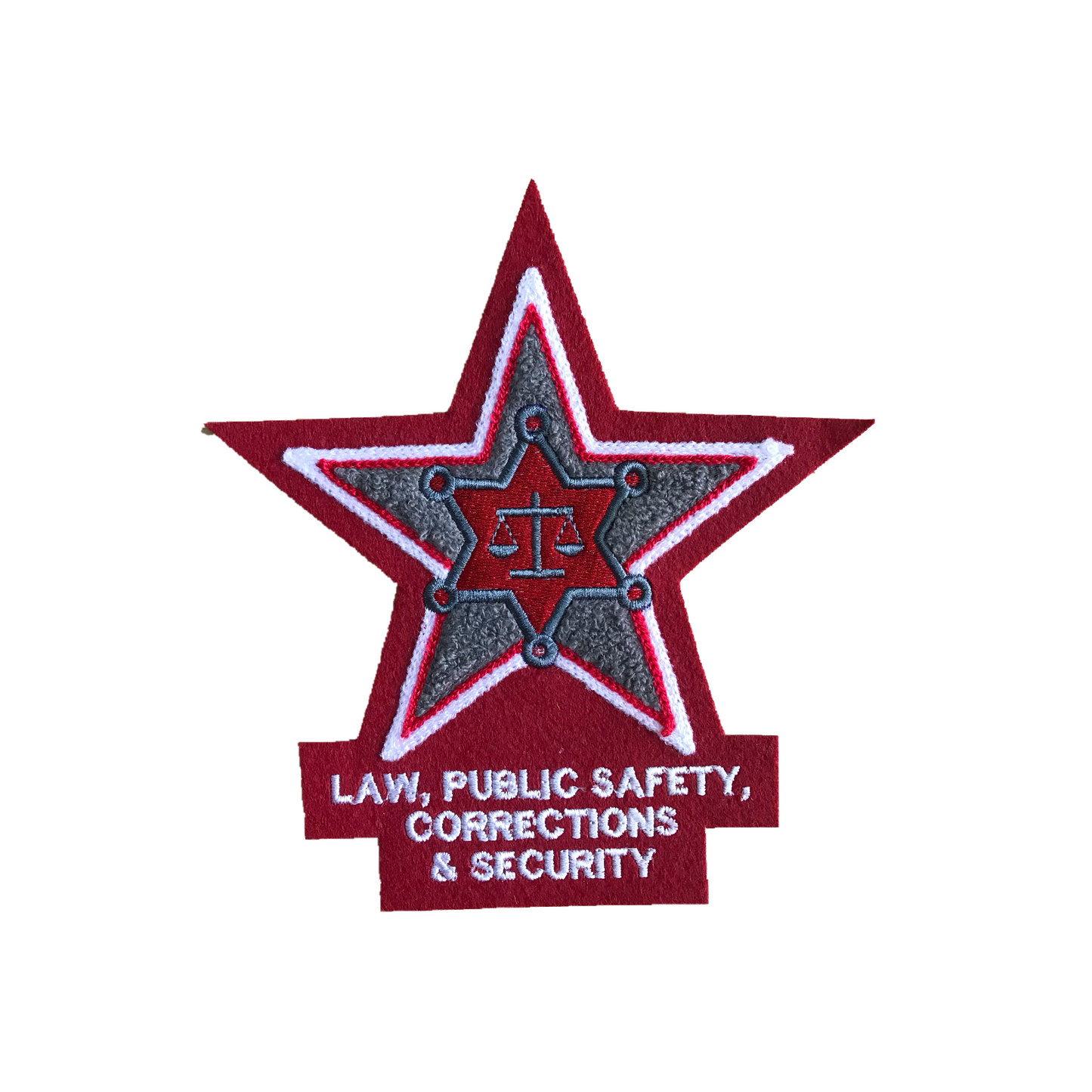 Waco HS Academy of Law/Criminal Justice Sleeve Patch