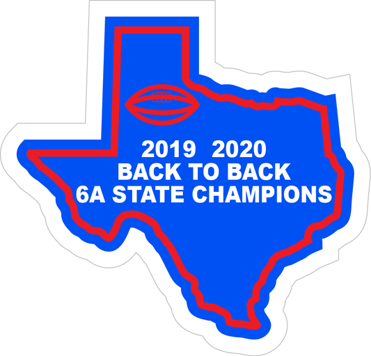 Westlake Back to Back Champions Sleeve Patch