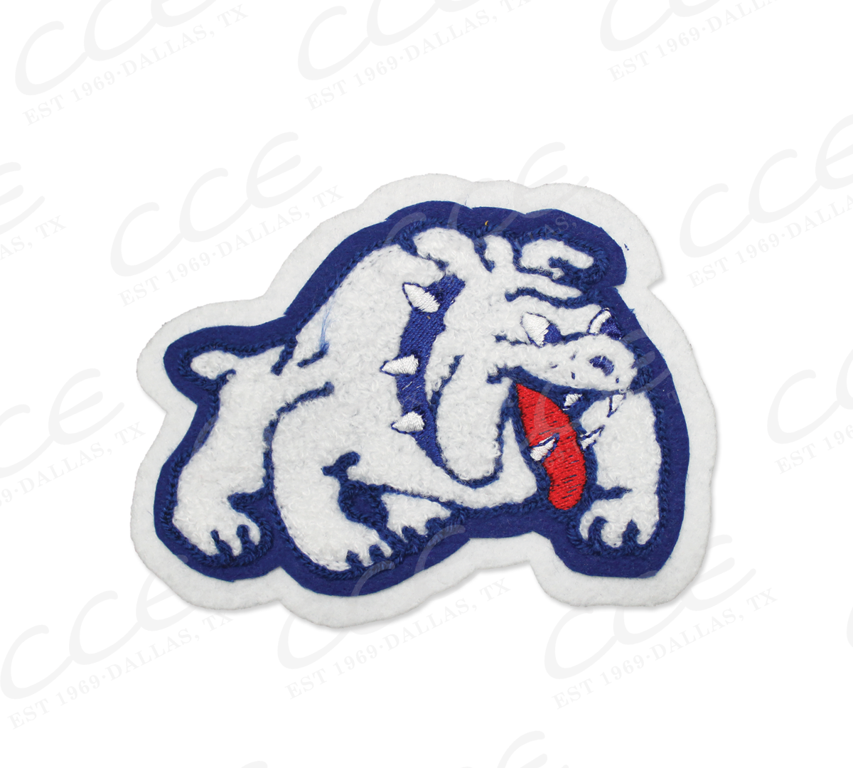 Wortham HS Bulldog Sleeve Mascot
