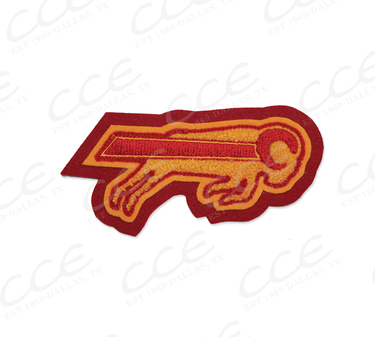 S&S Consolidated HS Rams Sleeve Mascot