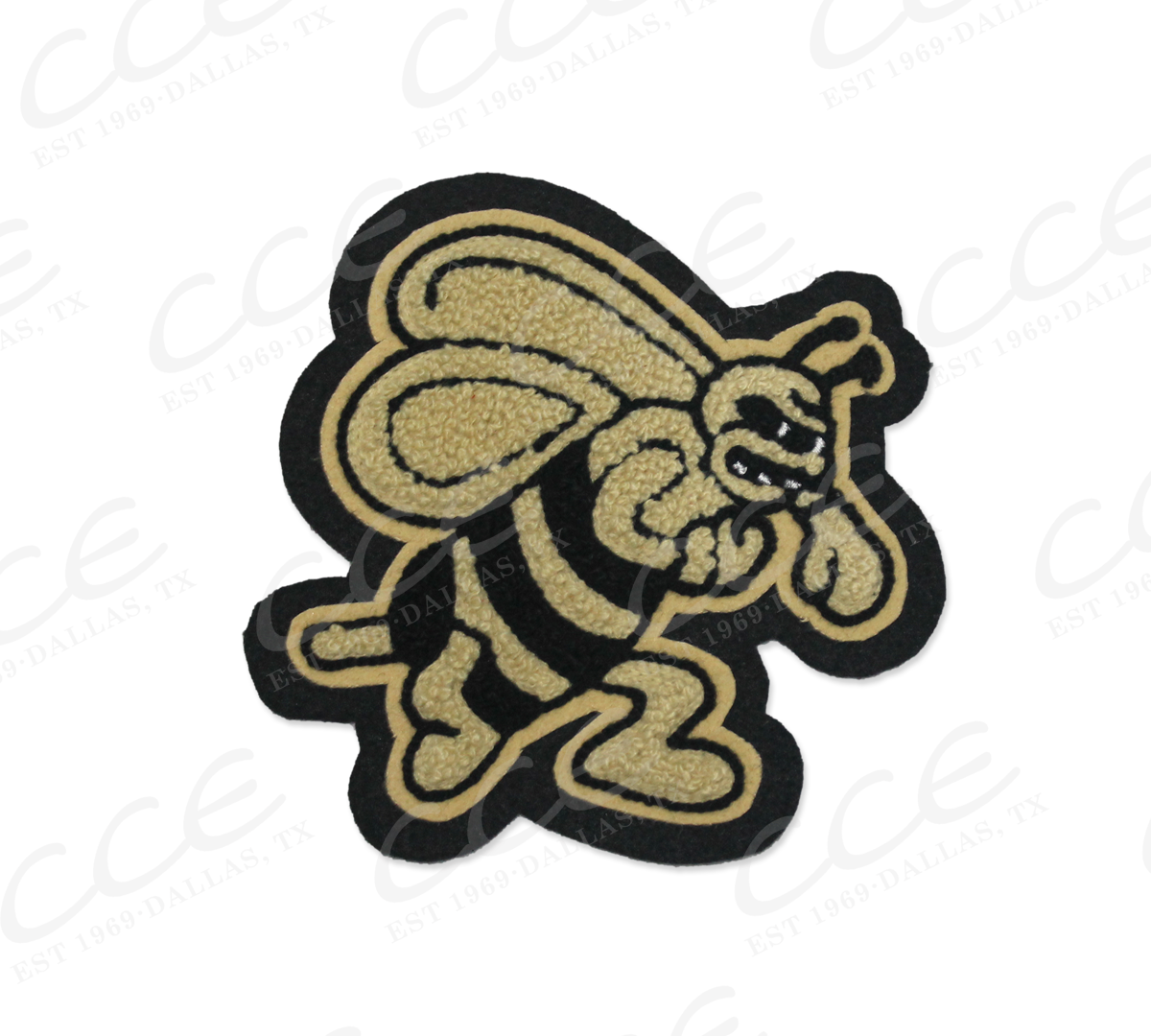 Cleburne HS Yellowjackets Sleeve Mascot