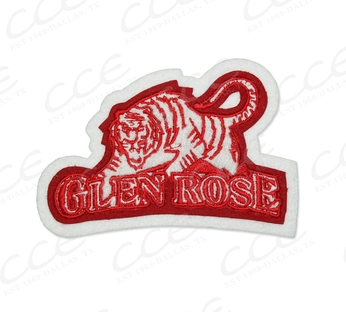Glen Rose HS Tiger Sleeve Mascot