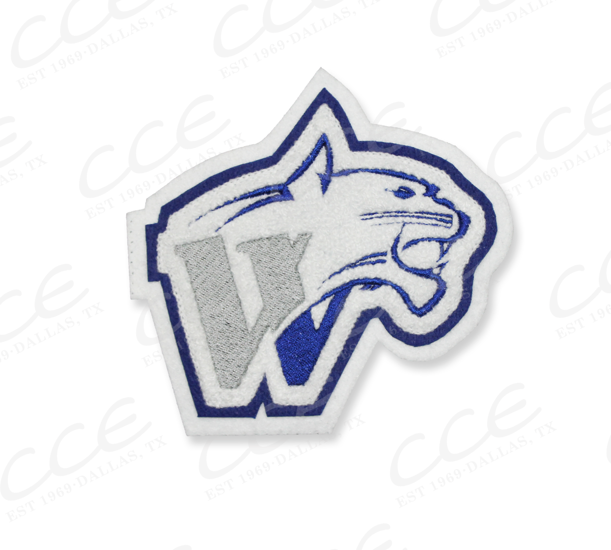 Whitney HS New Wildcat Sleeve Mascot