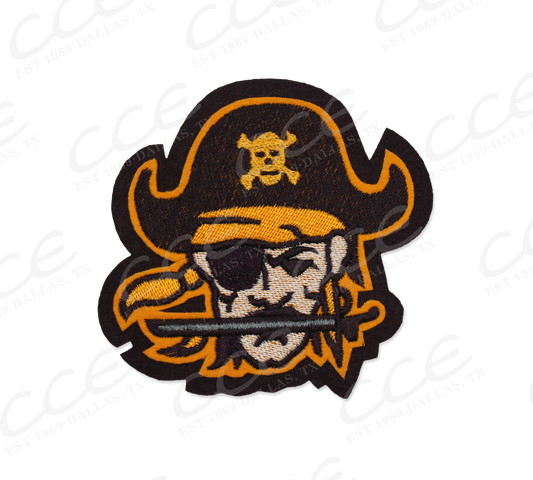 Collinsville HS Pirates Sleeve Mascot