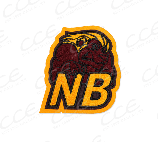 New Boston HS Lions Sleeve Mascot