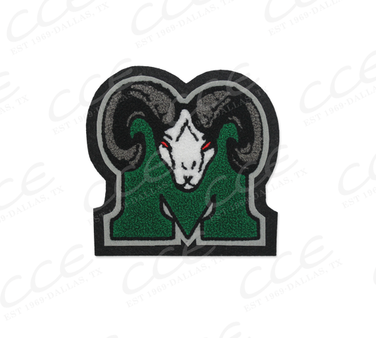 Mayde Creek HS Rams Sleeve Mascot