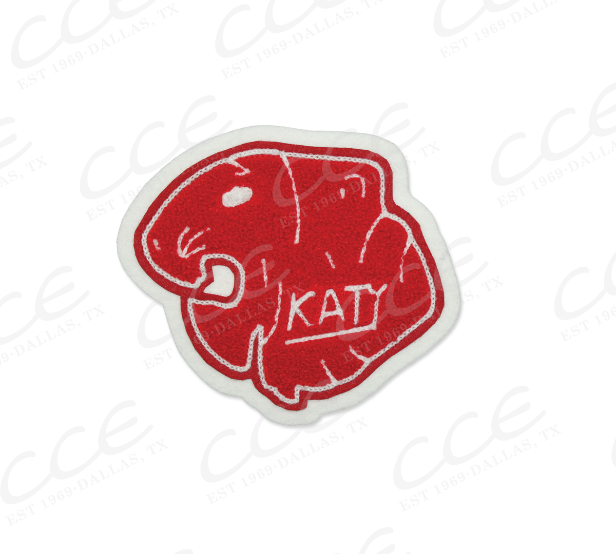 Katy HS Tigers Sleeve Mascot