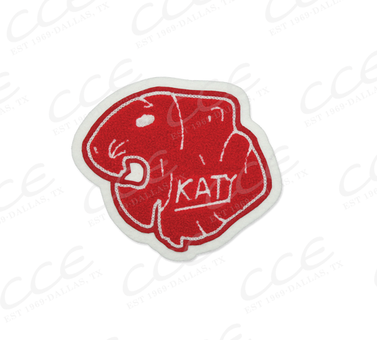 Katy HS Tigers Sleeve Mascot