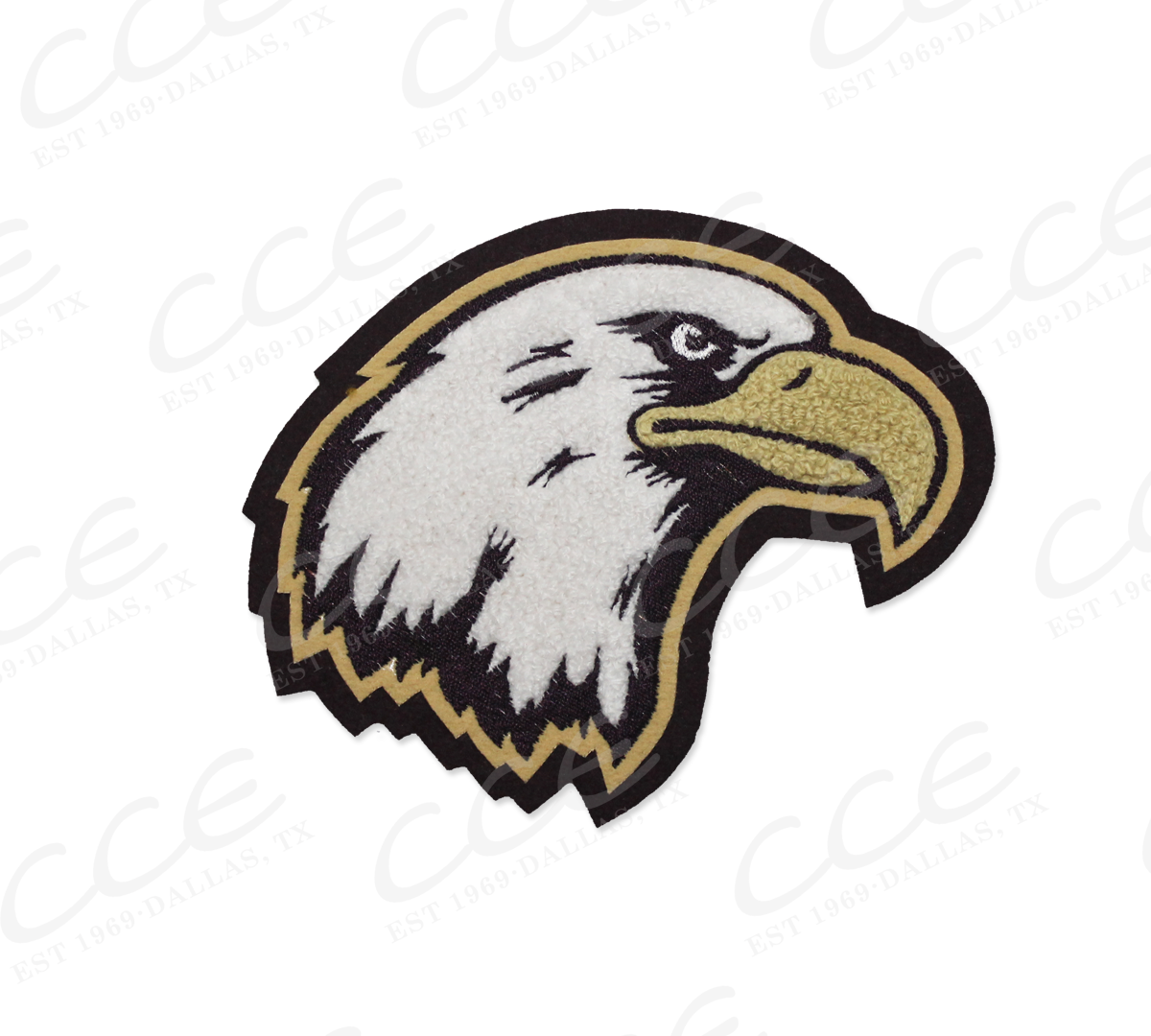 Eagle Head Mascot Patch