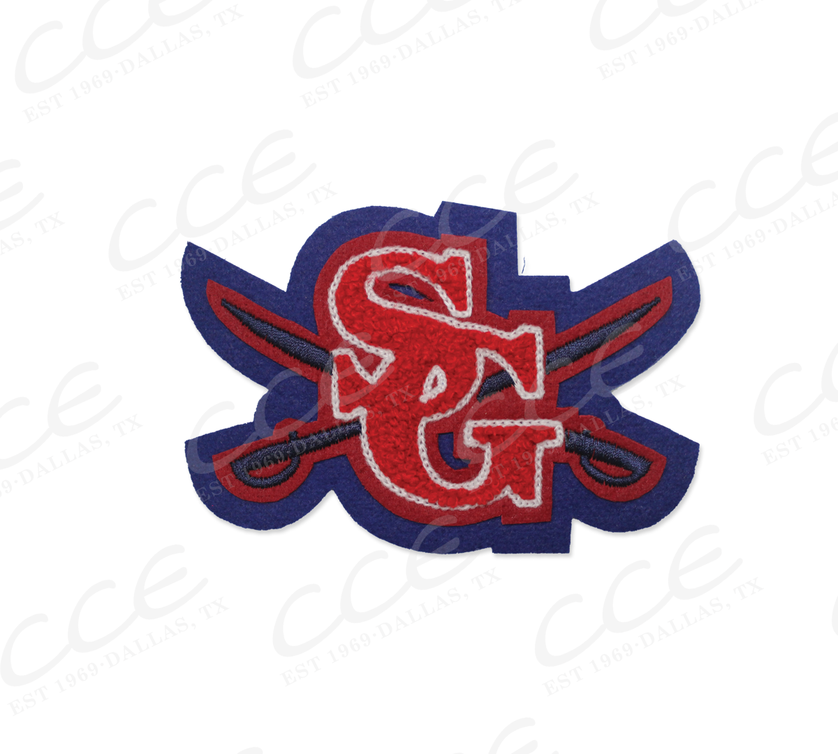 South Garland HS Colonels Sleeve Mascot