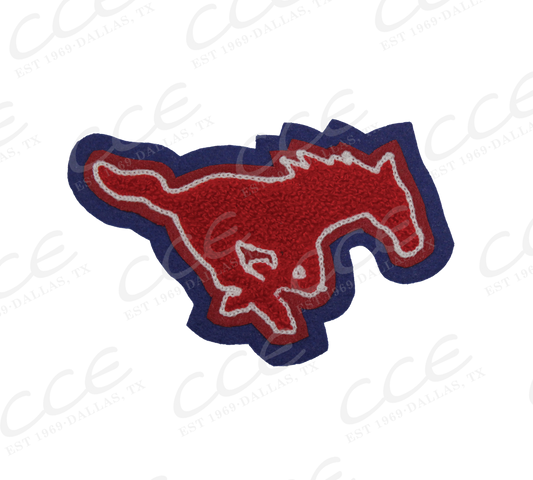 Nixon Smiley HS Mustangs Sleeve Mascot