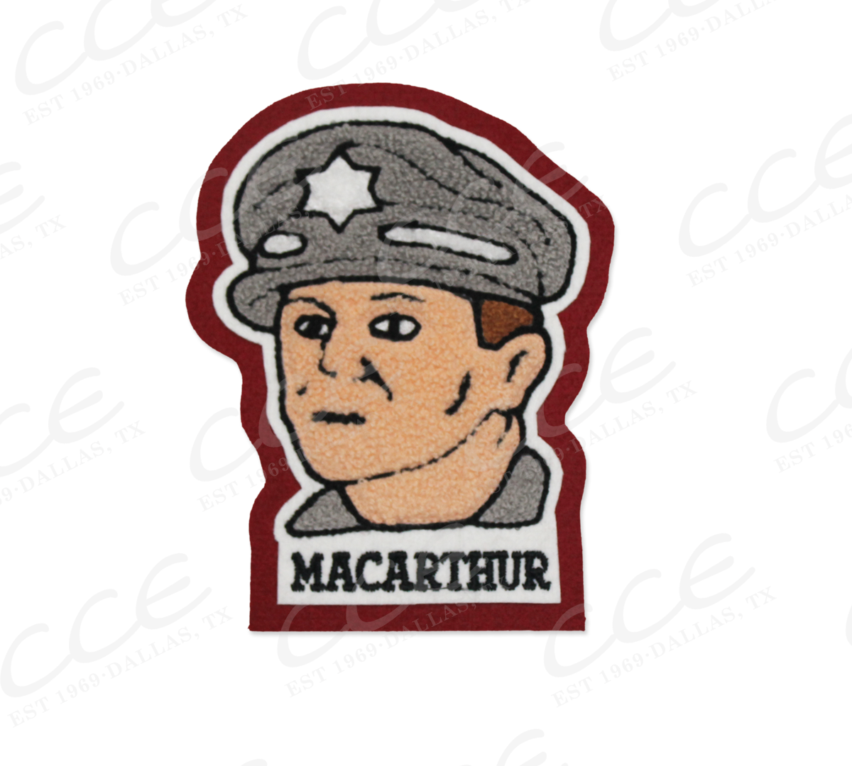 Houston MacArthur HS MacArthur Sleeve Mascot