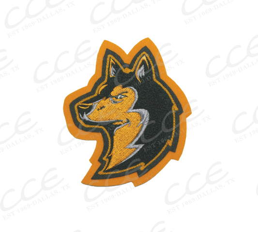 Holmes HS Huskys Sleeve Mascot