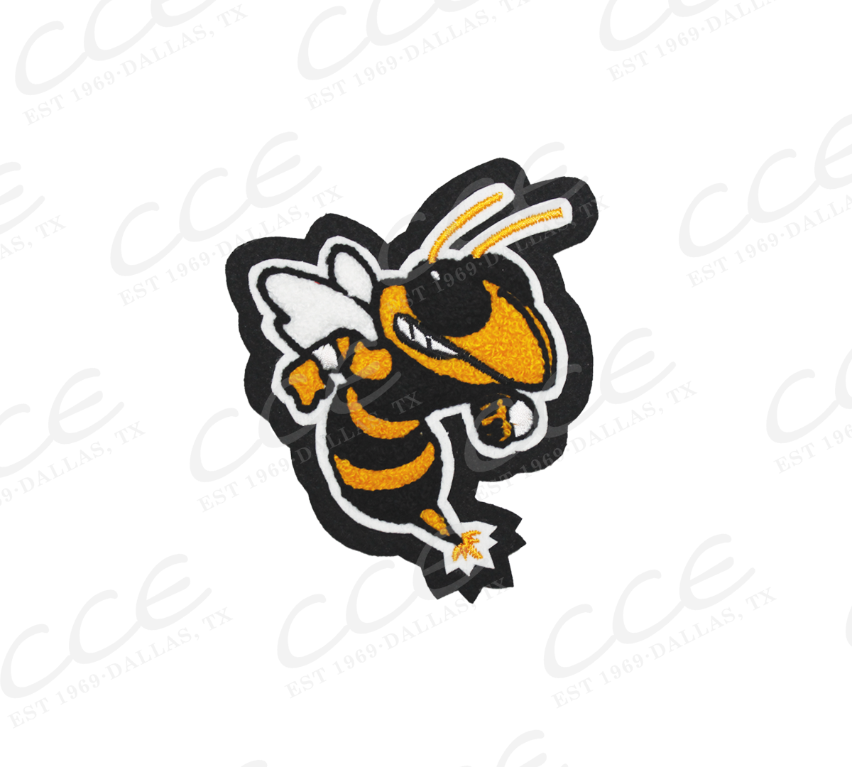 East Central HS Hornets Sleeve Mascot