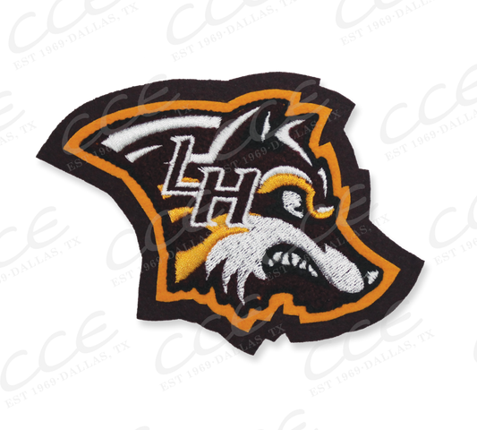 Lake Hamilton HS (AR) Wolves Sleeve Mascot