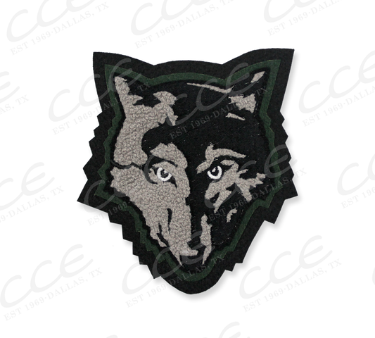Norman North HS (OK) Wolf Sleeve Mascot