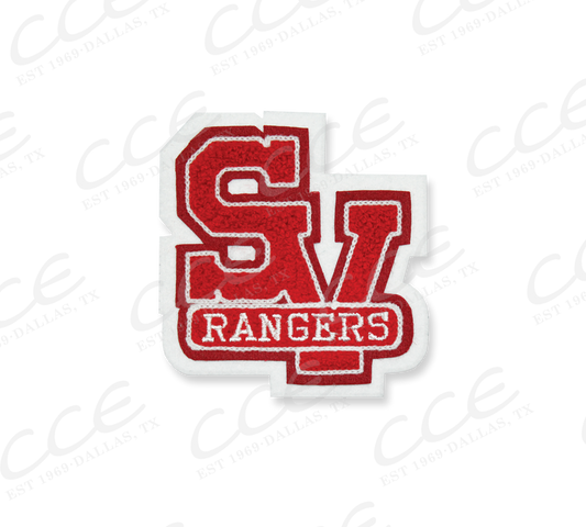 Smithson Valley HS SV Rangers Sleeve Mascot