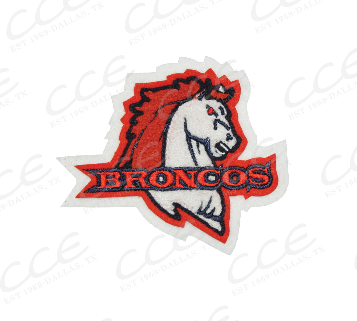 Brandeis HS Broncos Sleeve Mascot – SSR Jackets Patch Store Brandeis HS Broncos Sleeve Mascot – SSR Jackets Patch Store