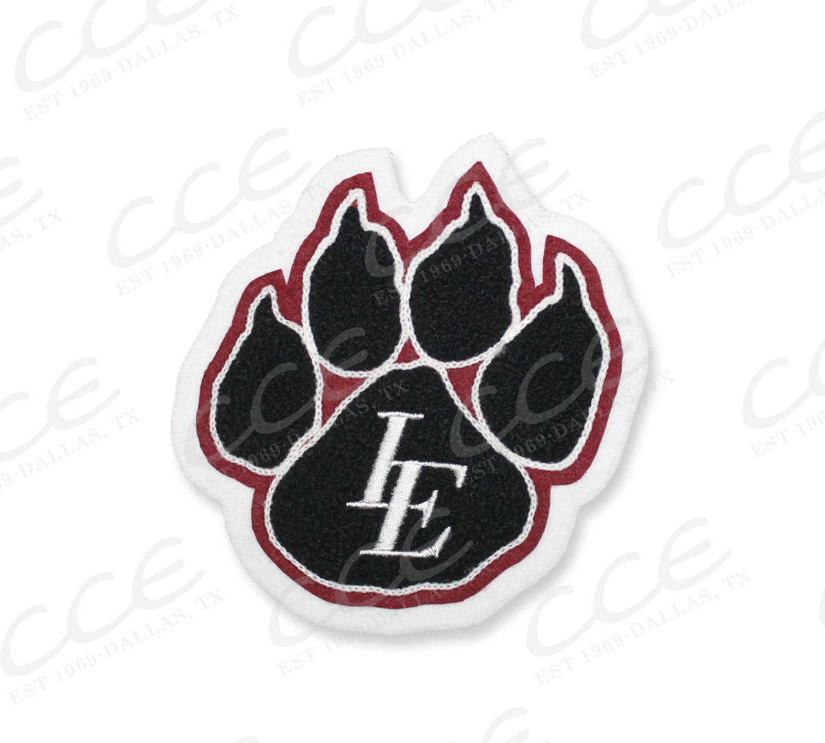 Liberty Eylau HS Paw Sleeve Mascot