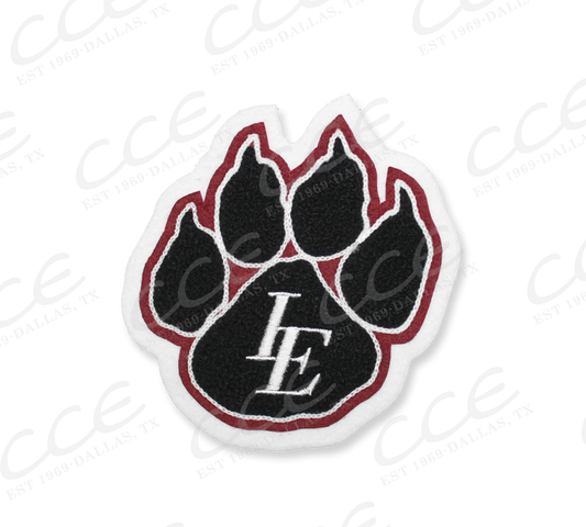 Liberty Eylau HS Paw Sleeve Mascot