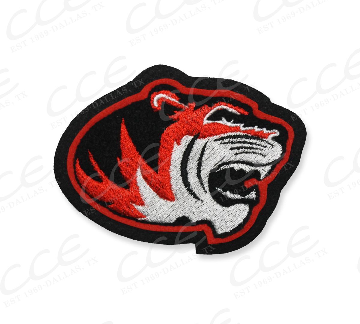 Crescent HS (OK) Tiger Head Sleeve Mascot