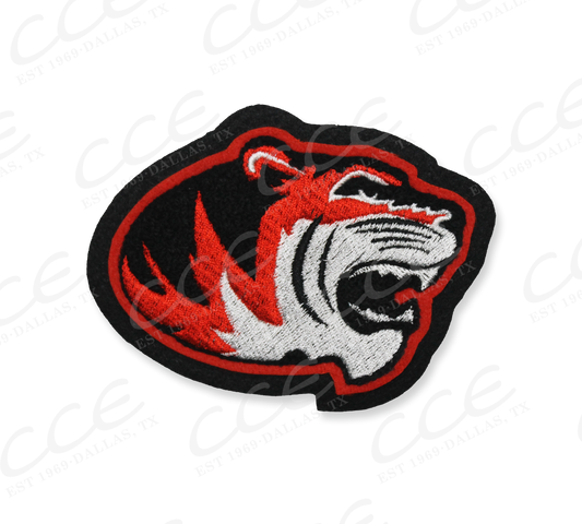 Crescent HS (OK) Tiger Head Sleeve Mascot