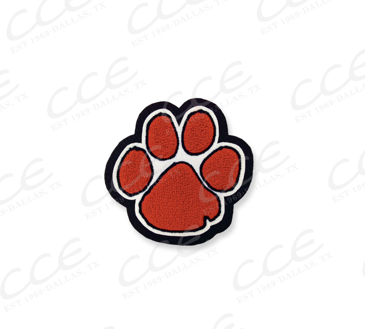 Wewoka HS (OK) Tiger Paw Sleeve Mascot