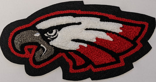 Rusk HS Sleeve Mascot