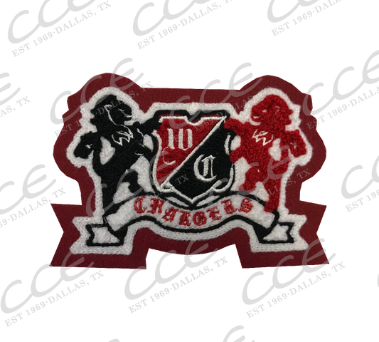 Churchill HS Chargers Sleeve Mascot