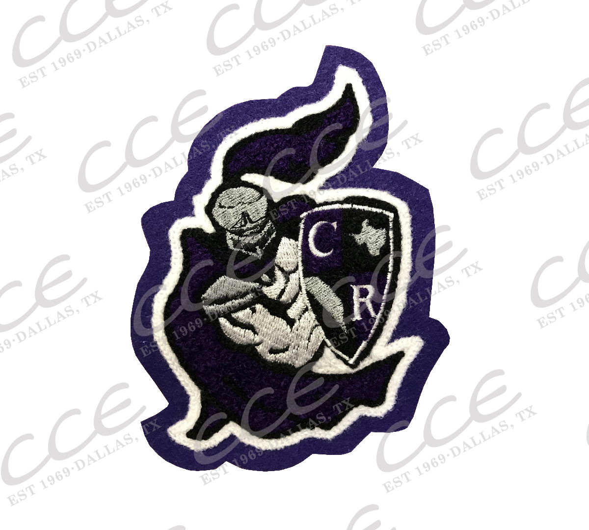 Cedar Ridge High School Raider Sleeve Mascot