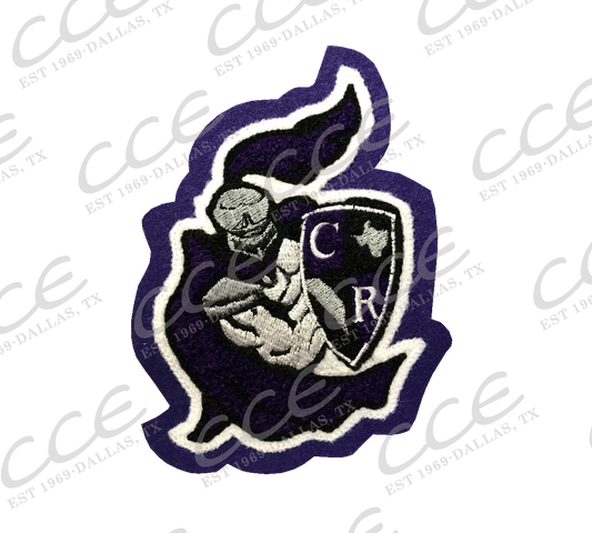 Cedar Ridge High School Raider Sleeve Mascot
