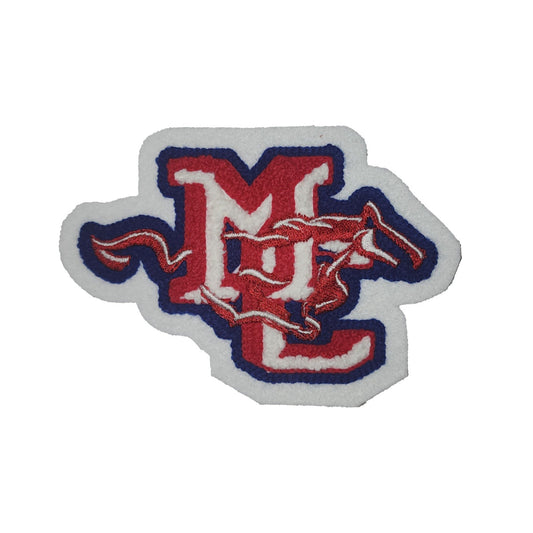 Midland Christian High School Mustang Sleeve Mascot