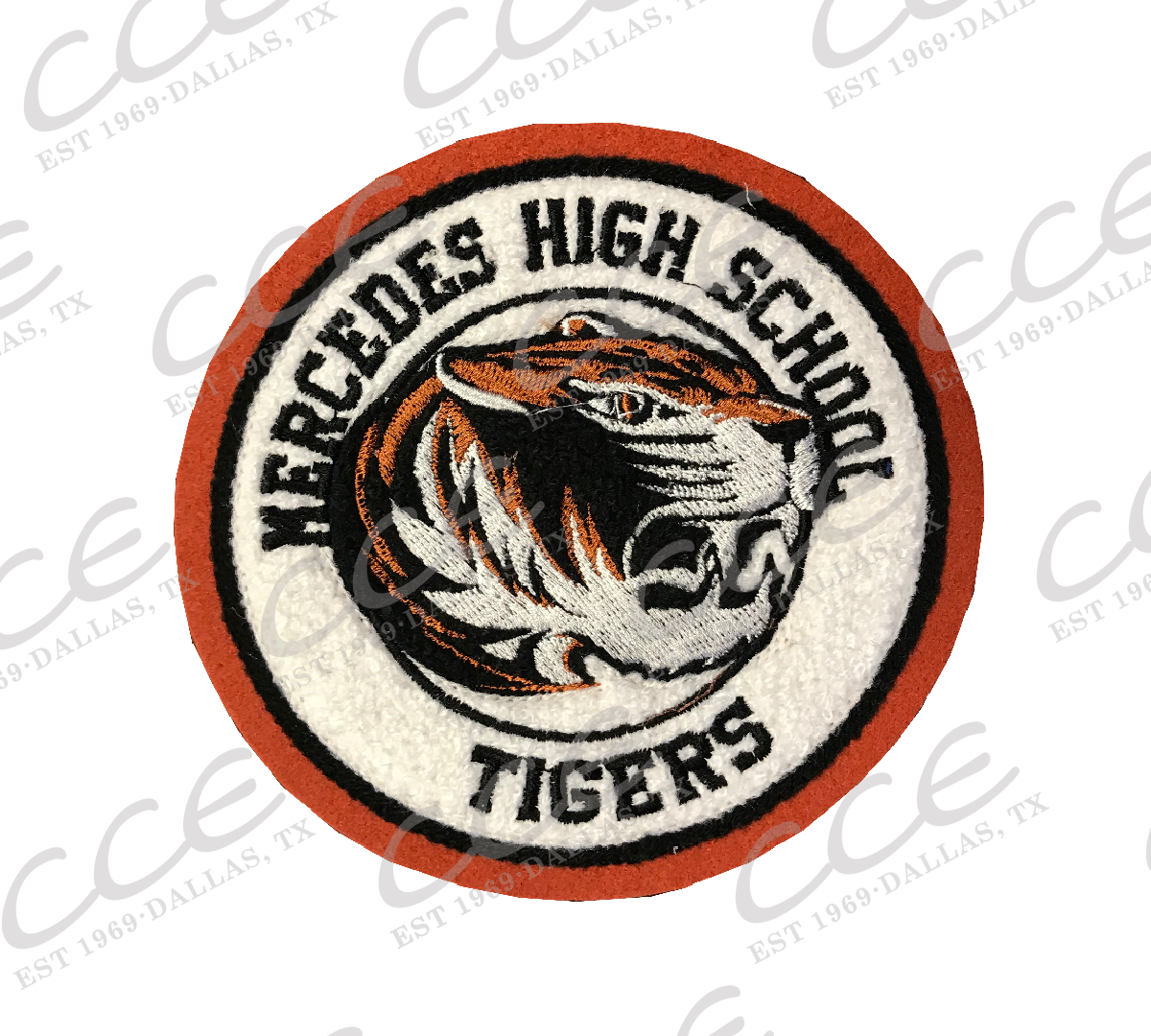 Mercedes HS Mascot Patch