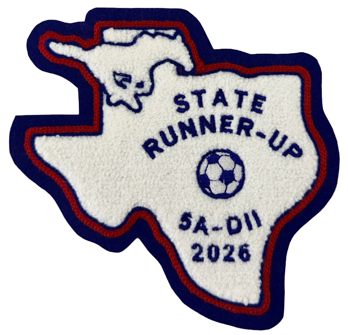 Grapevine HS State 6" Soccer Sleeve Patch