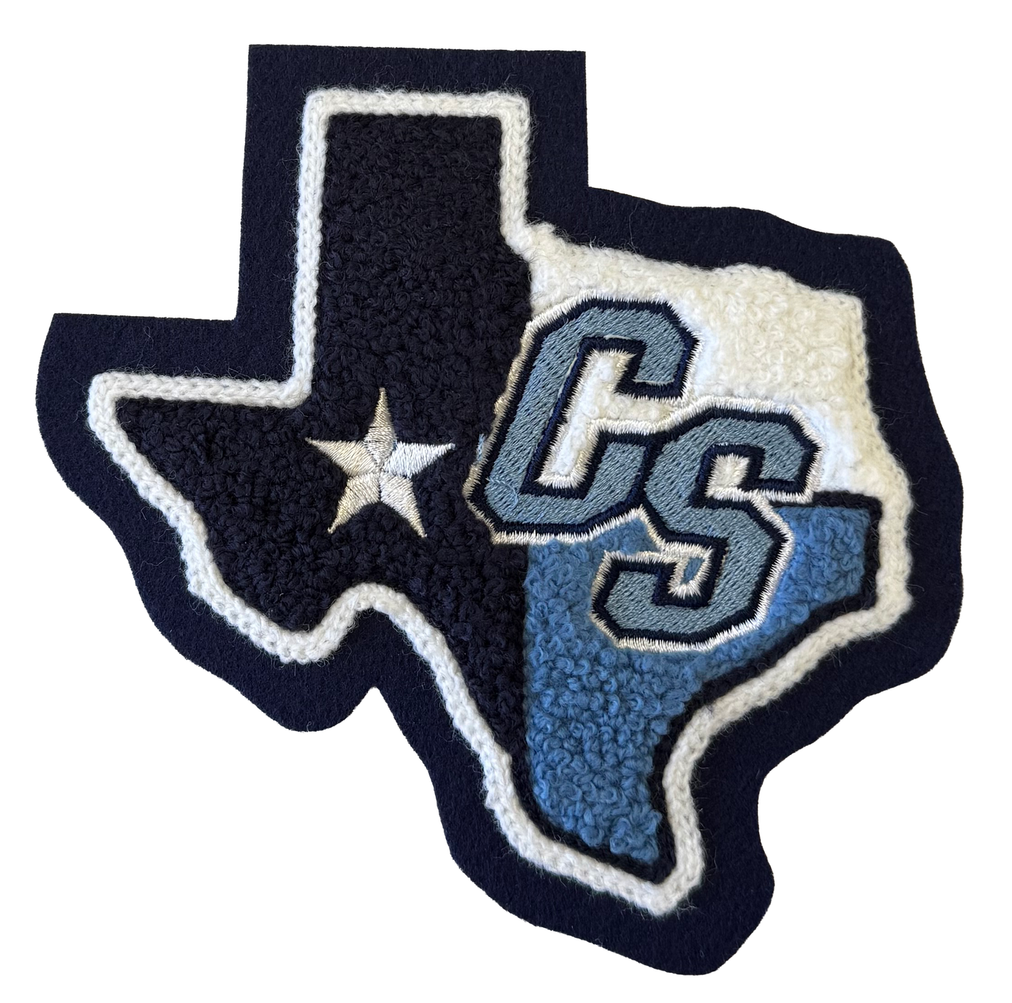 China Spring High School TX Mascot Sleeve Patch