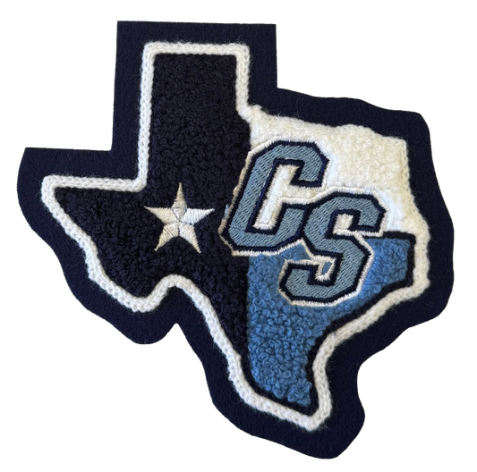 China Spring High School TX Mascot Sleeve Patch