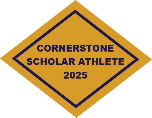 Highland Park (Dallas) Cornerstone Scholar Athlete Diamond Sleeve Patch