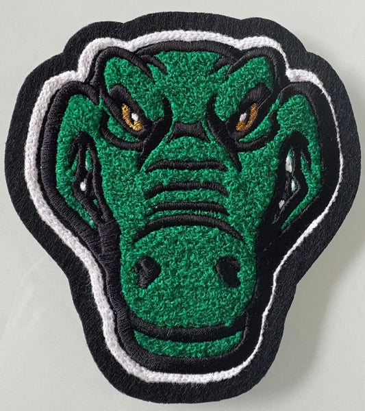 Gene Tomas HS Gator Face Sleeve Mascot