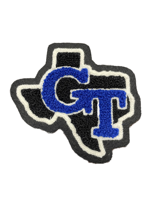 Gunter High School Texas w/GT Sleeve Mascot Patch