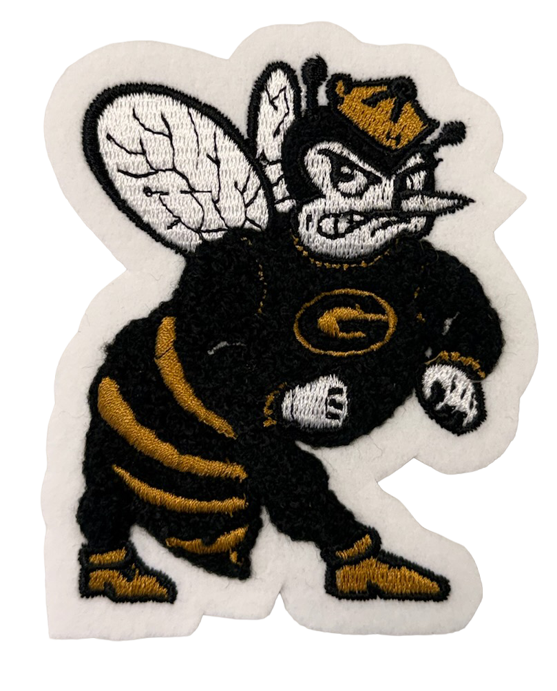 Gatesville High School Hornet Mascot Sleeve Patch