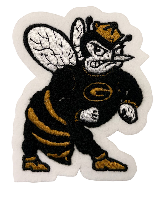 Gatesville High School Hornet Mascot Sleeve Patch