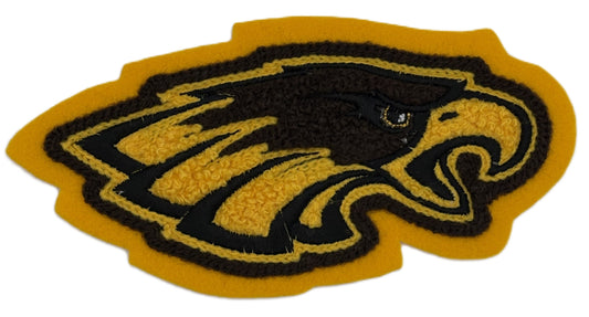 Homer Hanna HS Eagle Head Sleeve Mascot