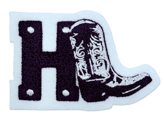 New Mexico Highlands University H w/ Boot Sleeve Patch