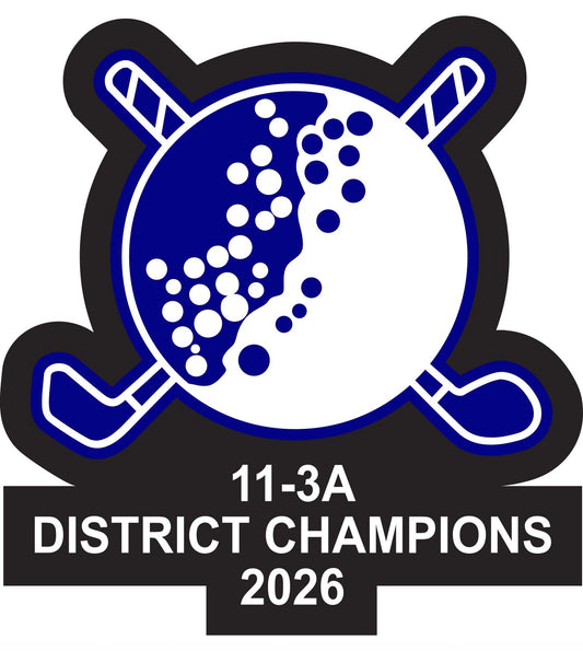 Gunter High School Golf District Champs Sleeve Patch
