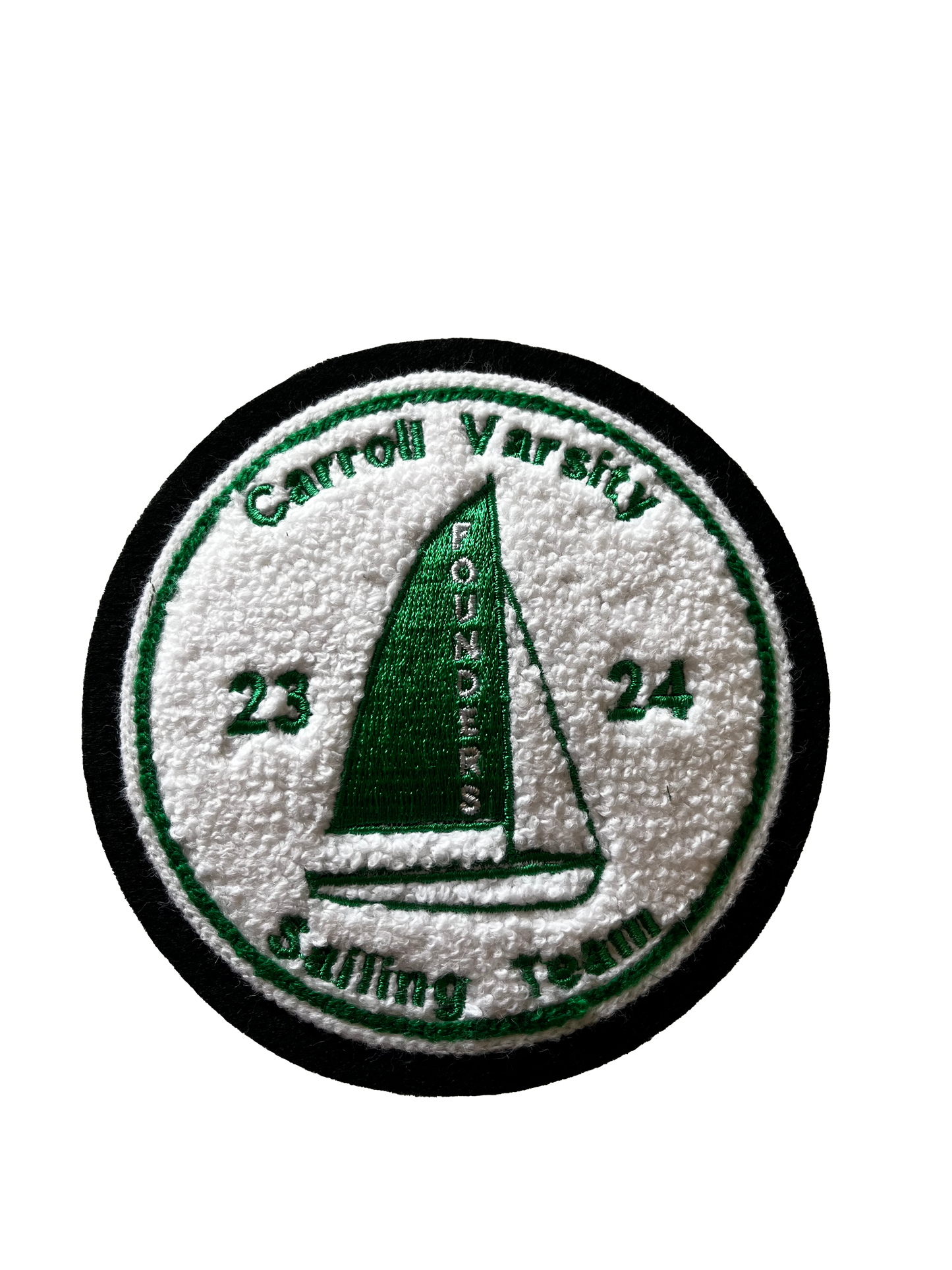 Southlake Carroll HS Founders Sailing Team Sleeve Patch