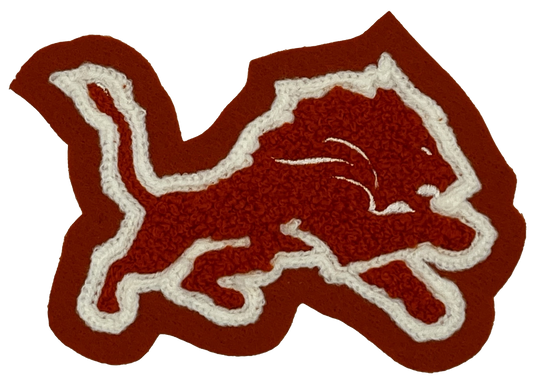 Teague High School Lion Sleeve Mascot