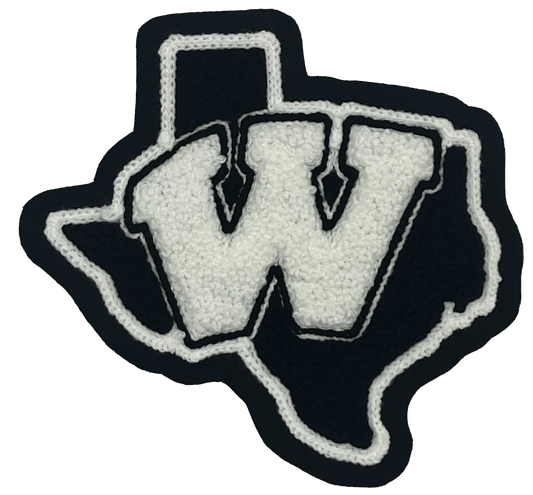 CC Winn High School State of Tx w/ W Sleeve Mascot