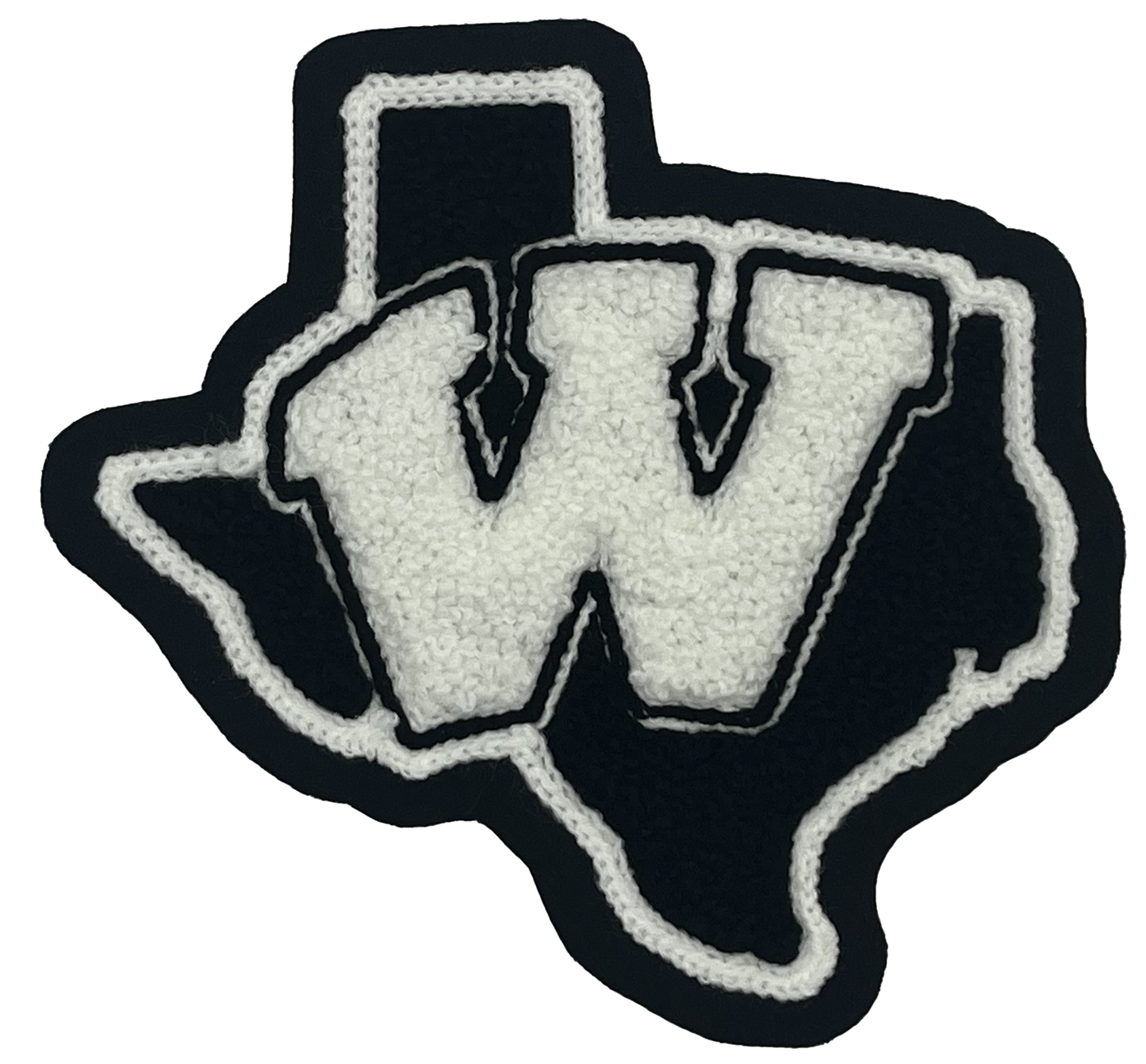 CC Winn High School State of Tx w/ W Sleeve Mascot