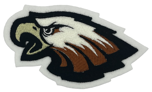 Eagle Pass High School Eagle Head Sleeve Mascot